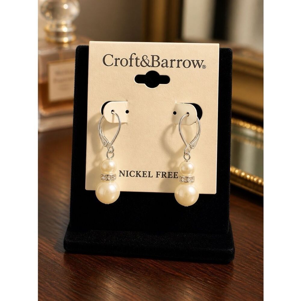 Croft & Barrow Fashion Earrings NWT